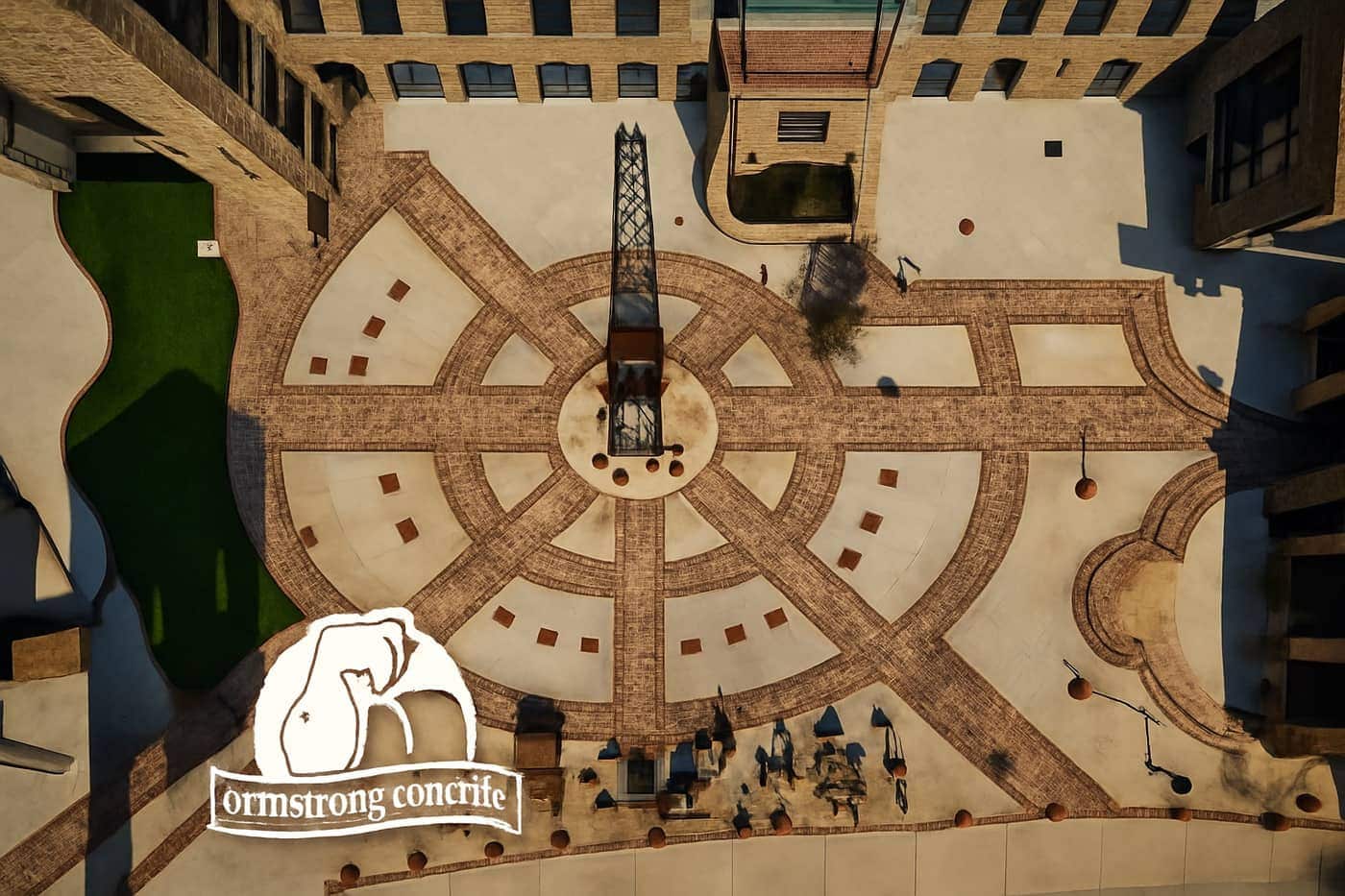 Large custom concrete project