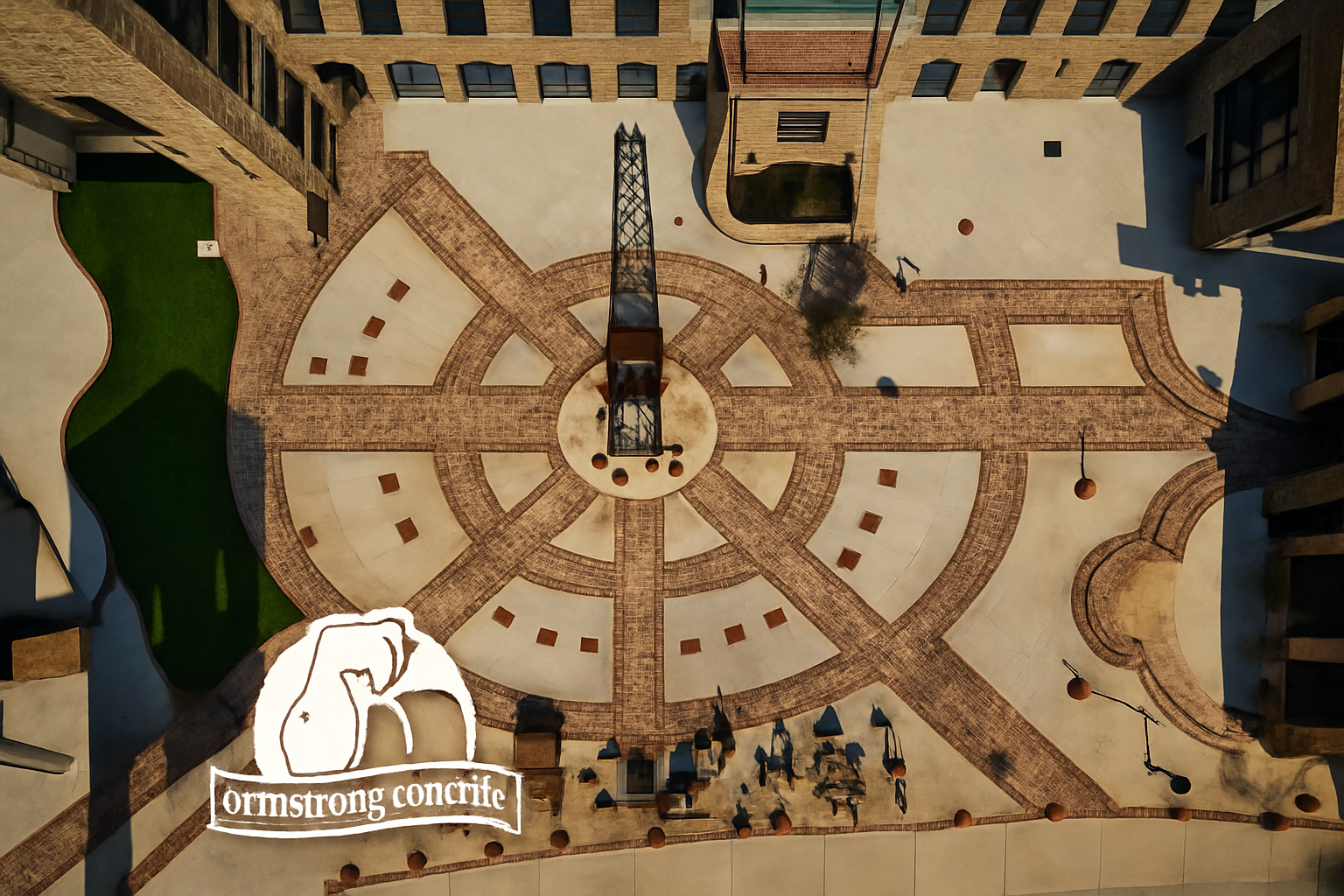 Large custom concrete project
